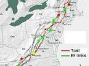 The Golden Packet map of the Appalachian Trail.